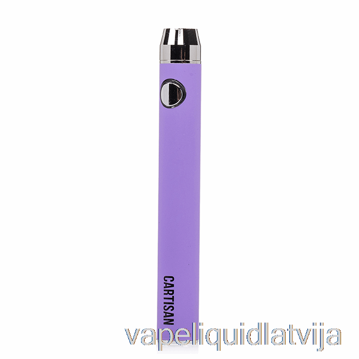 Cartisan Button Vv 900 Dual Charge 510 Akumulators [mikro] Violets Vape šķidrums